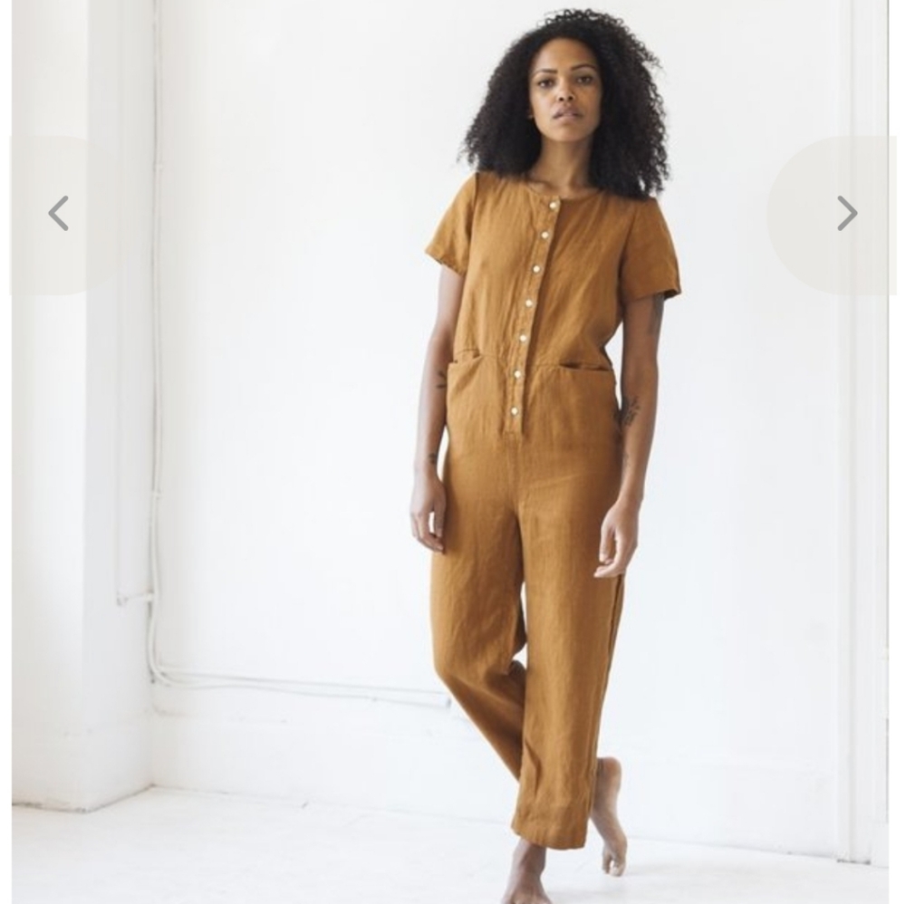 Beaton Linen Jumpsuit